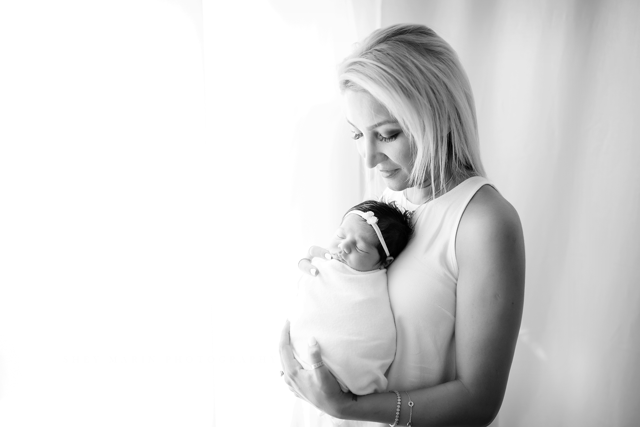 baby girl frederick newborn photographer