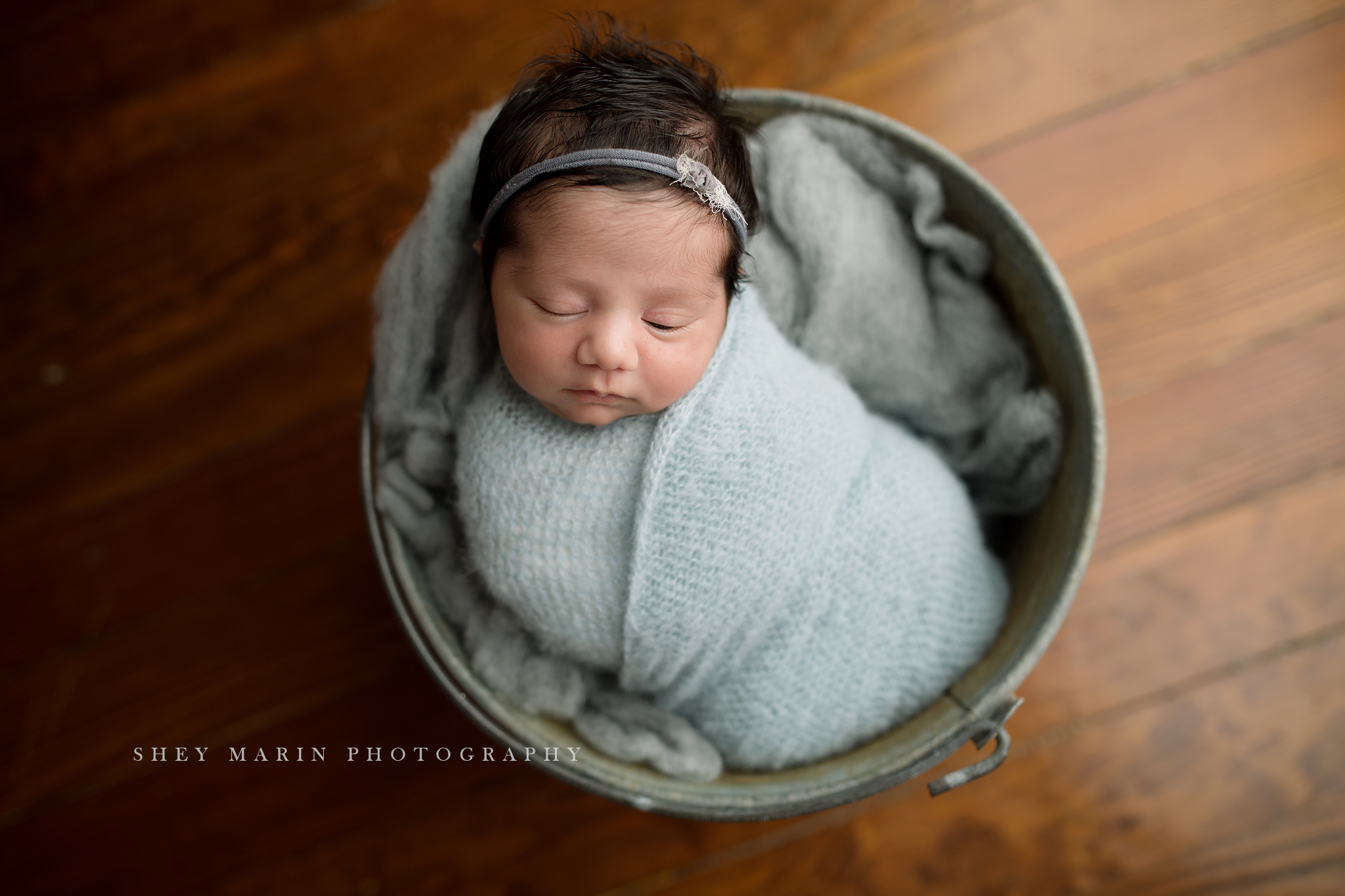 baby girl frederick newborn photographer