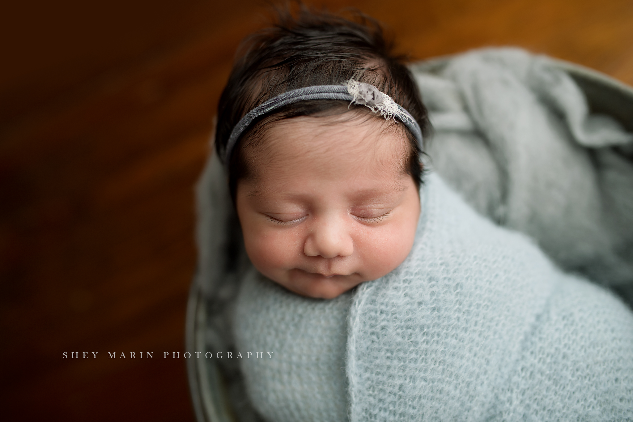 baby girl frederick newborn photographer