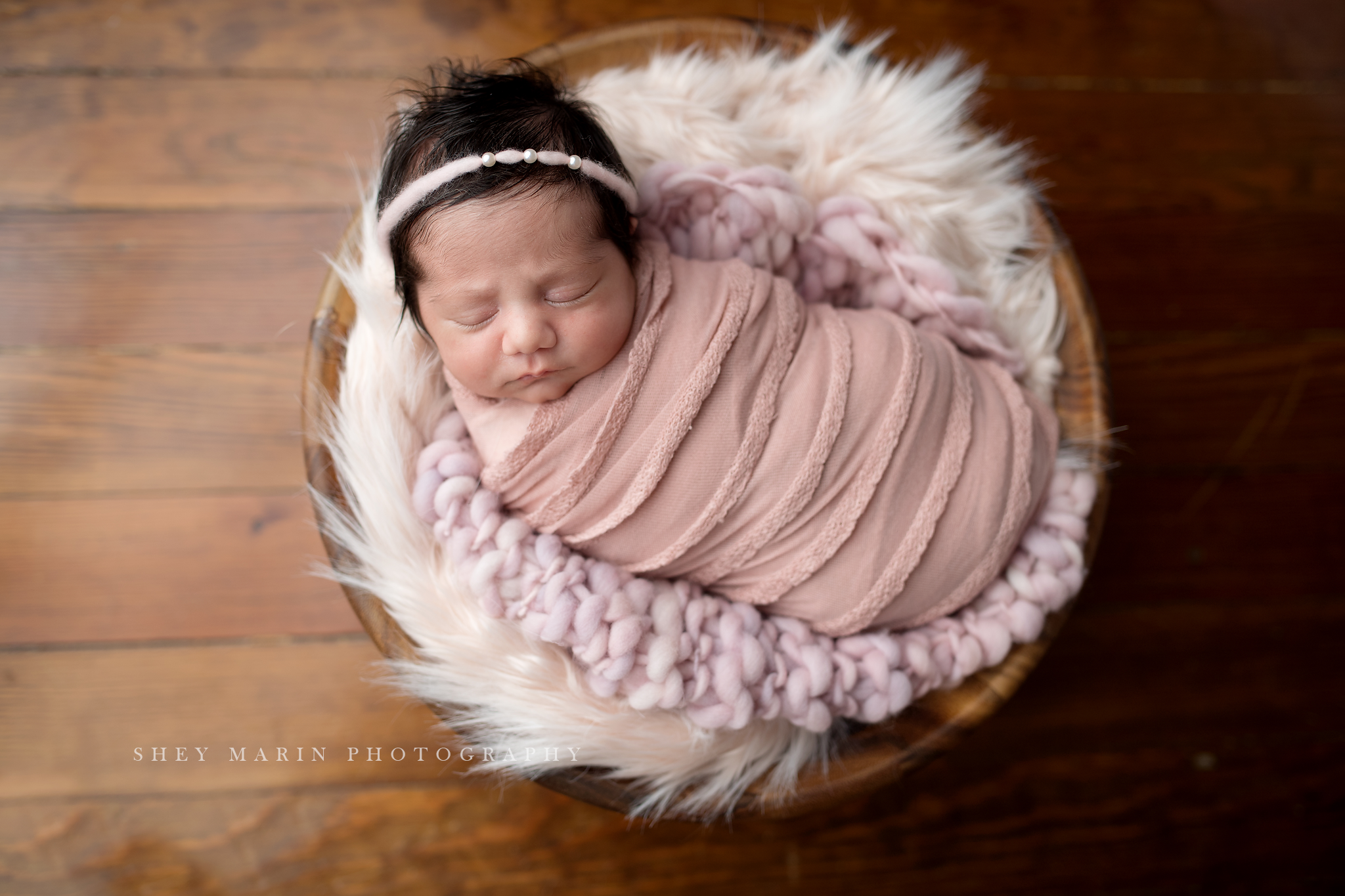 baby girl frederick newborn photographer