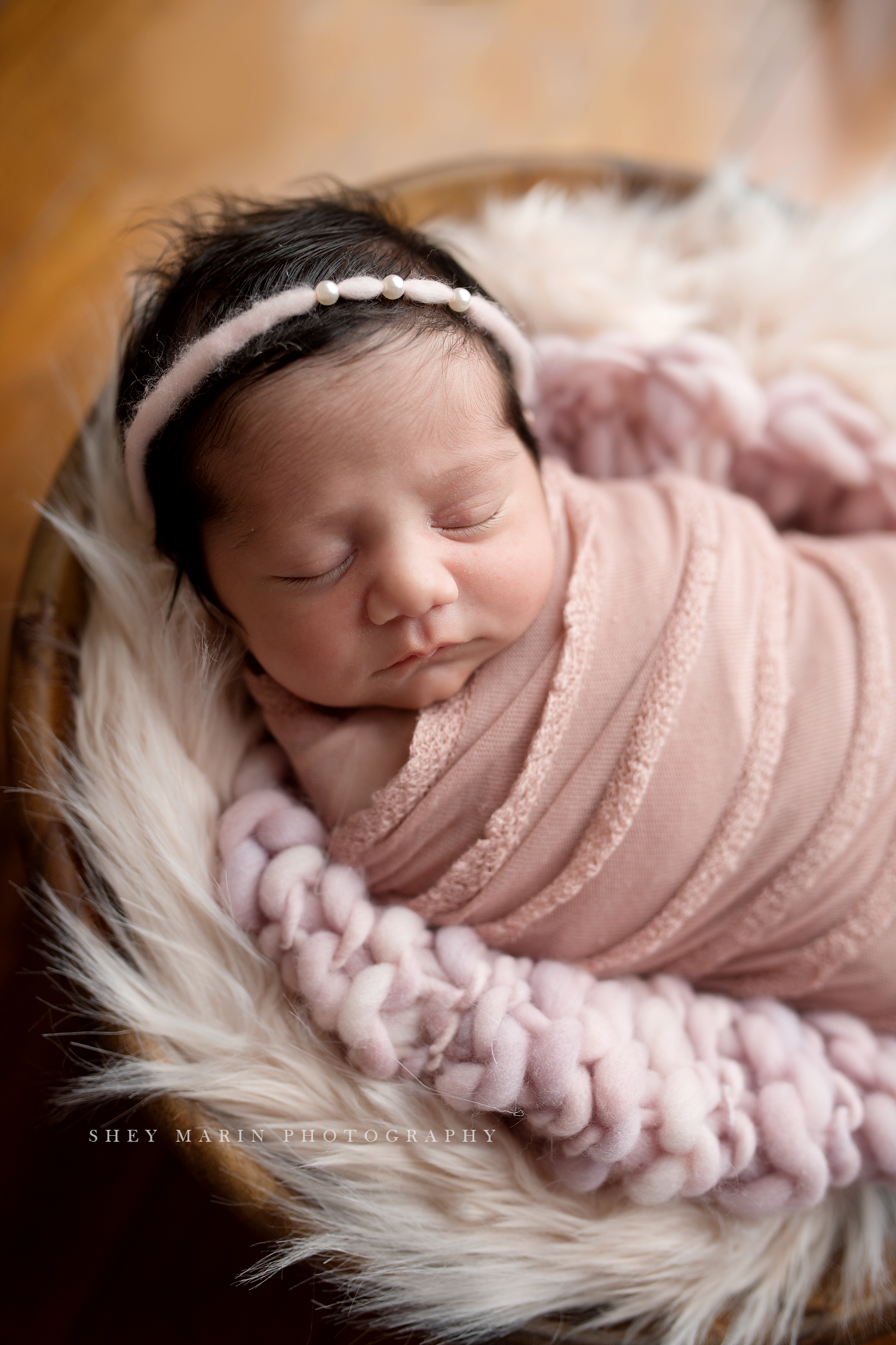 baby girl frederick newborn photographer