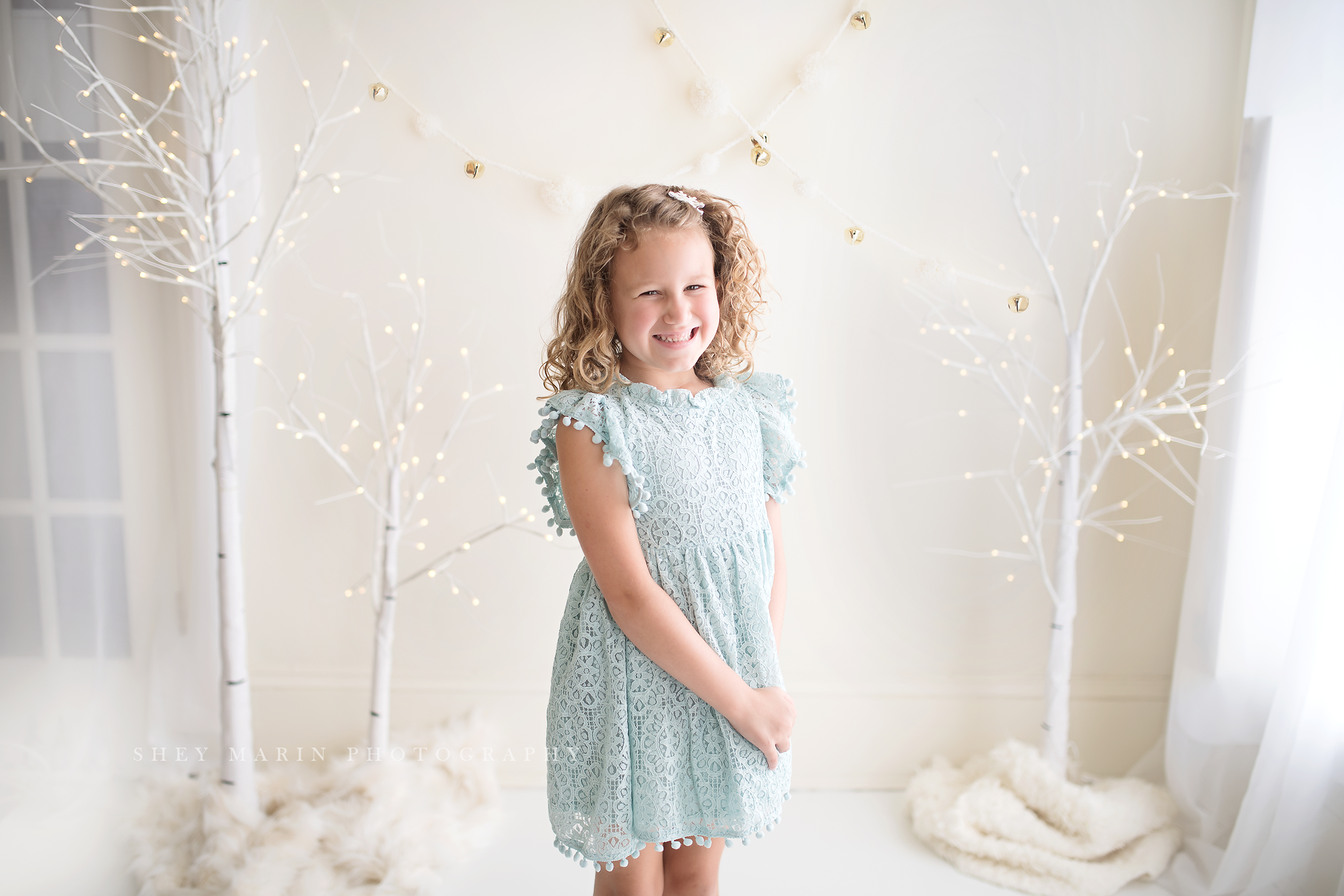 2018 studio family holiday mini session Frederick Maryland