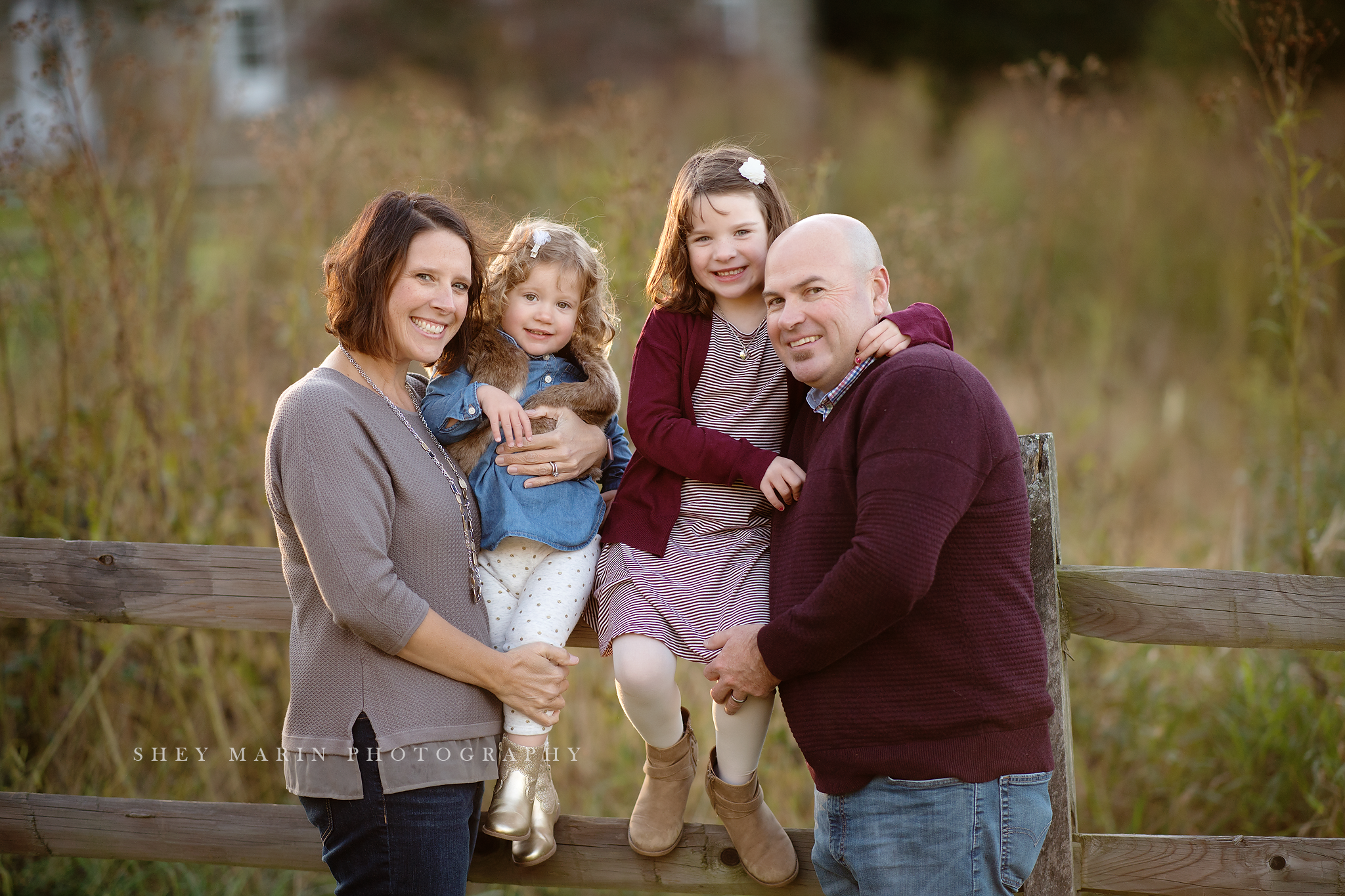 Frederick Maryland family fall photo session