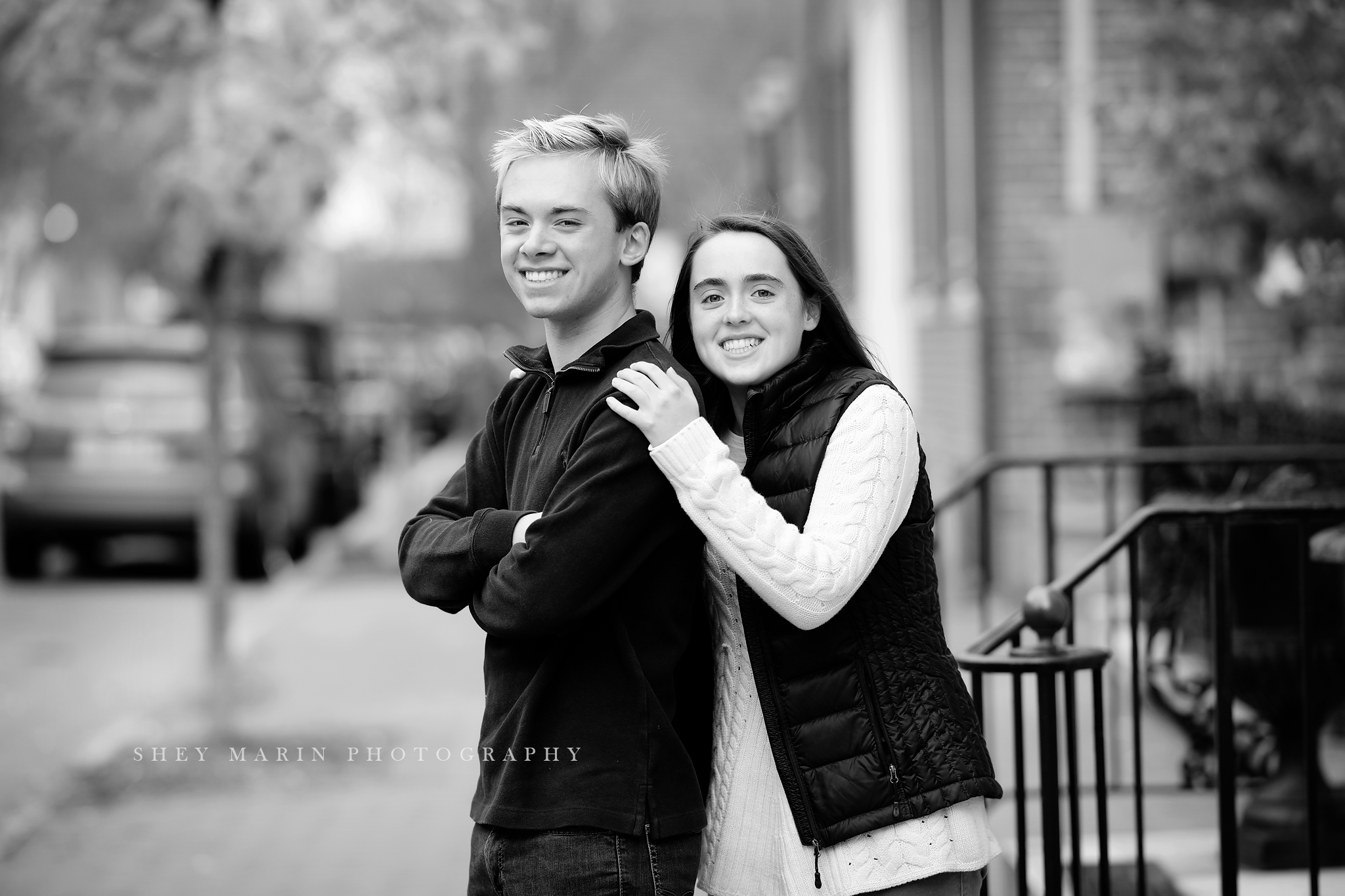 downtown frederick family photo session