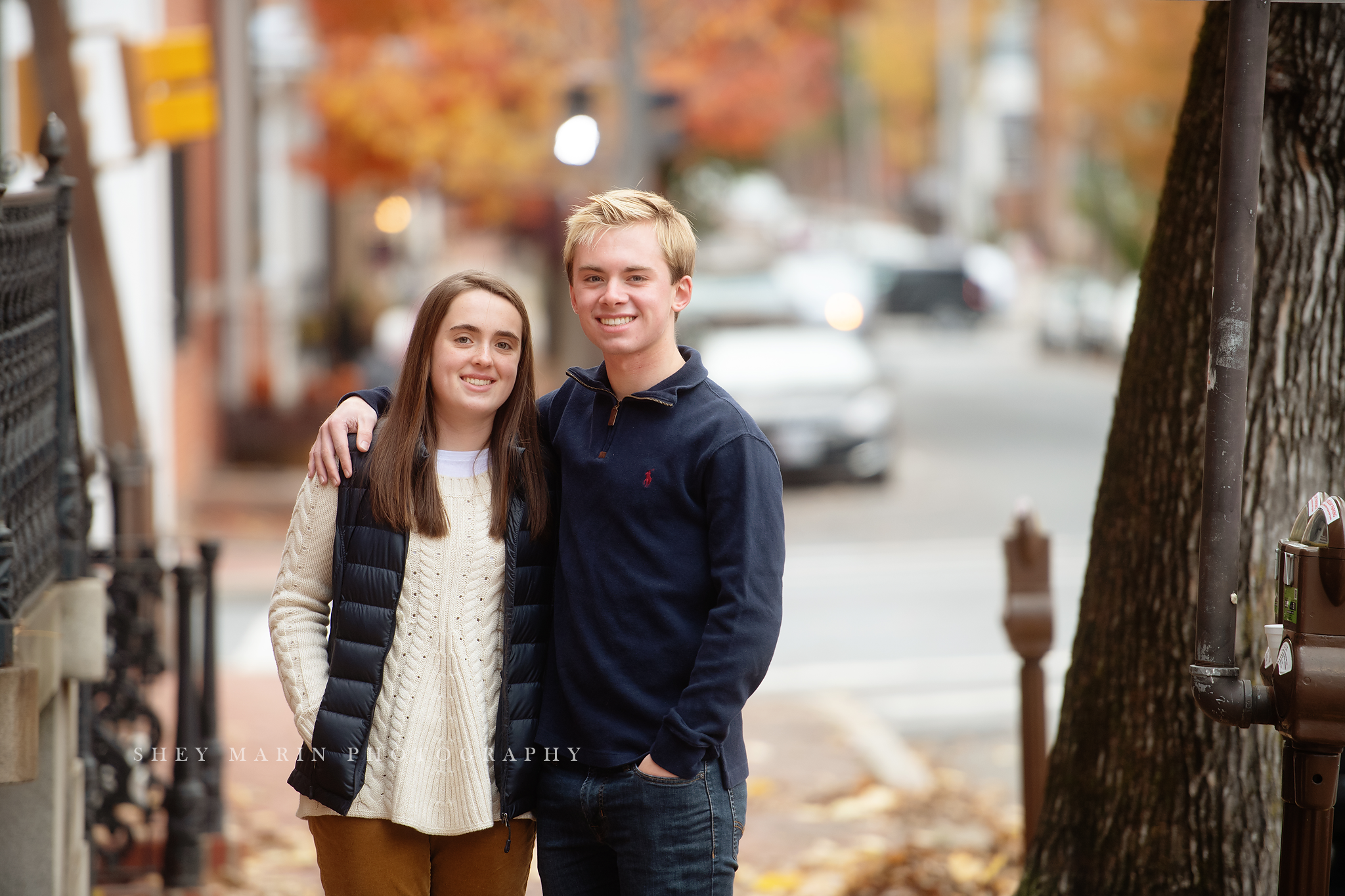 downtown frederick family photo session