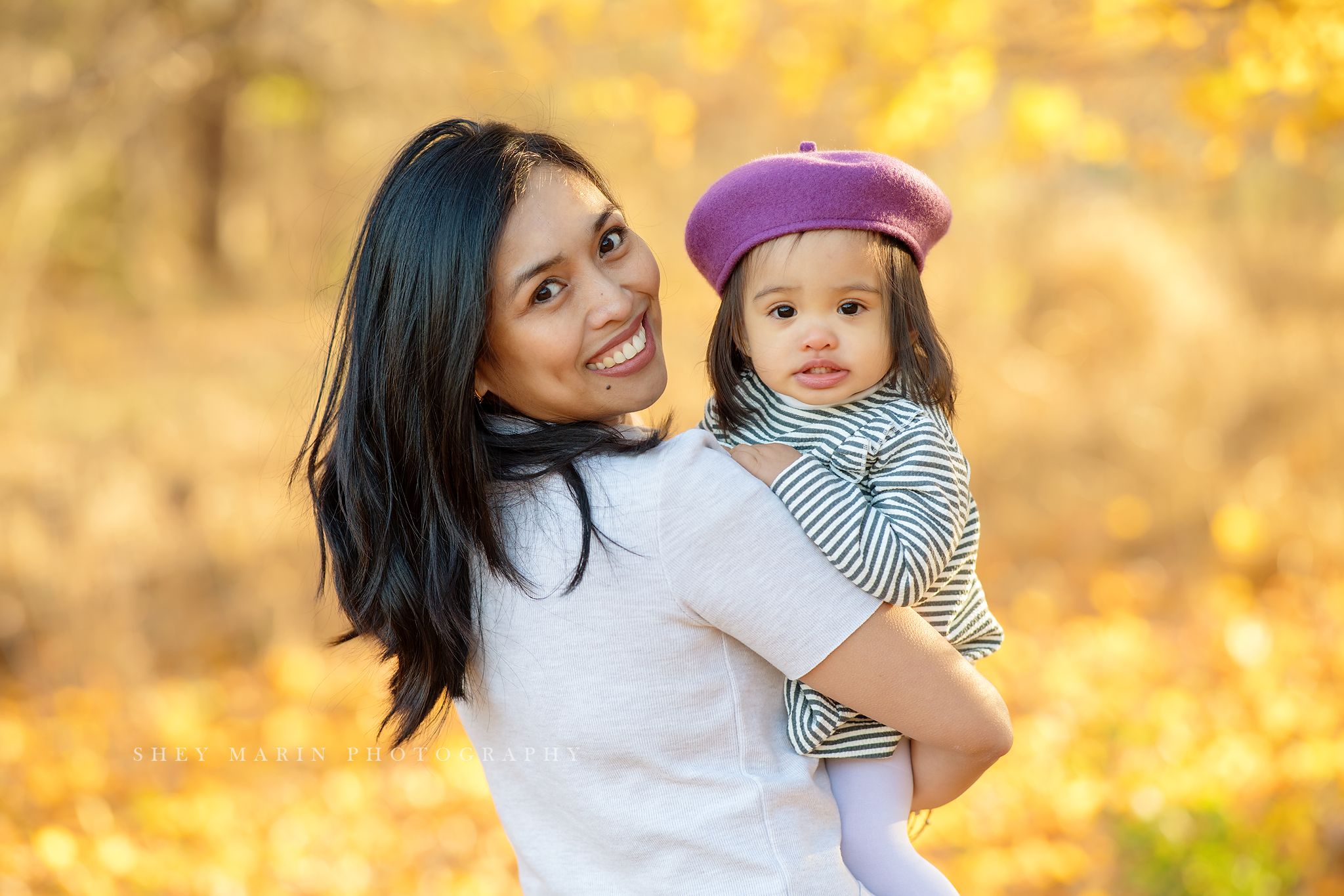 fall foliage frederick maryland baby photographer