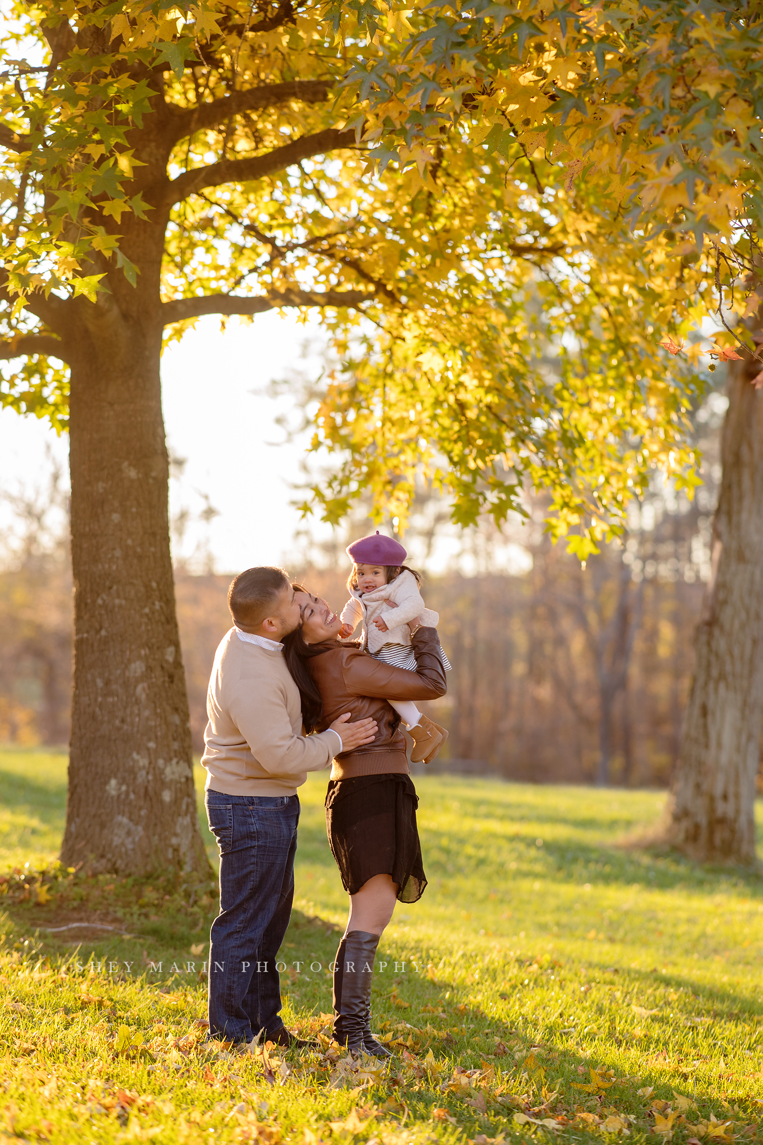 fall foliage frederick maryland baby photographer