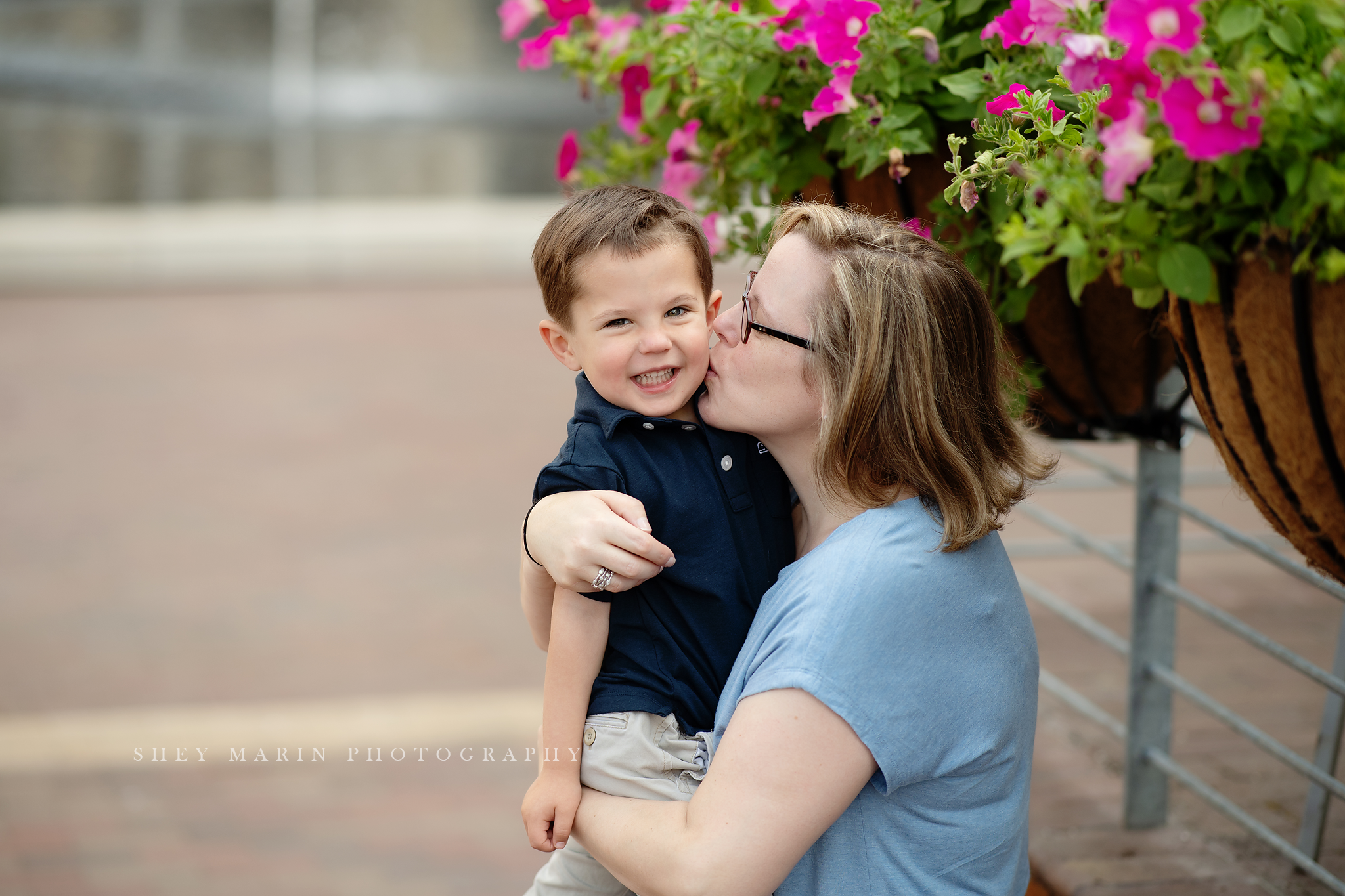 waterfront Georgetown Washington DC family photo session