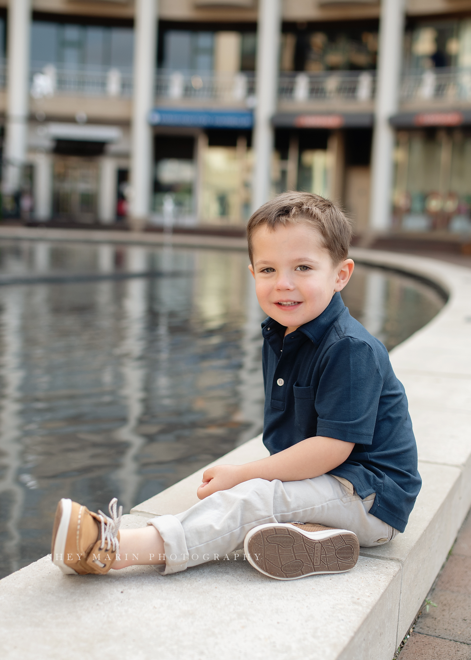 waterfront Georgetown Washington DC family photo session