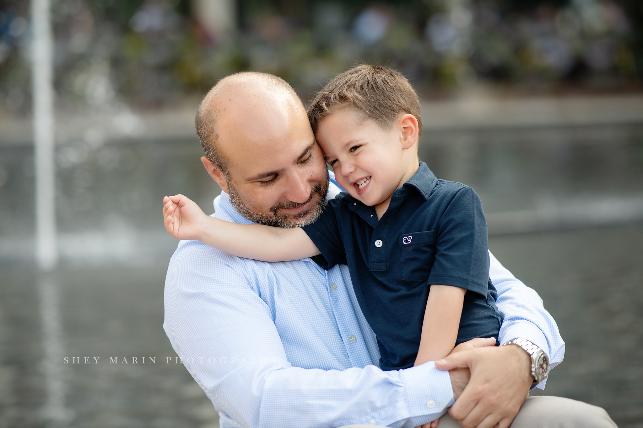 waterfront Georgetown Washington DC family photo session