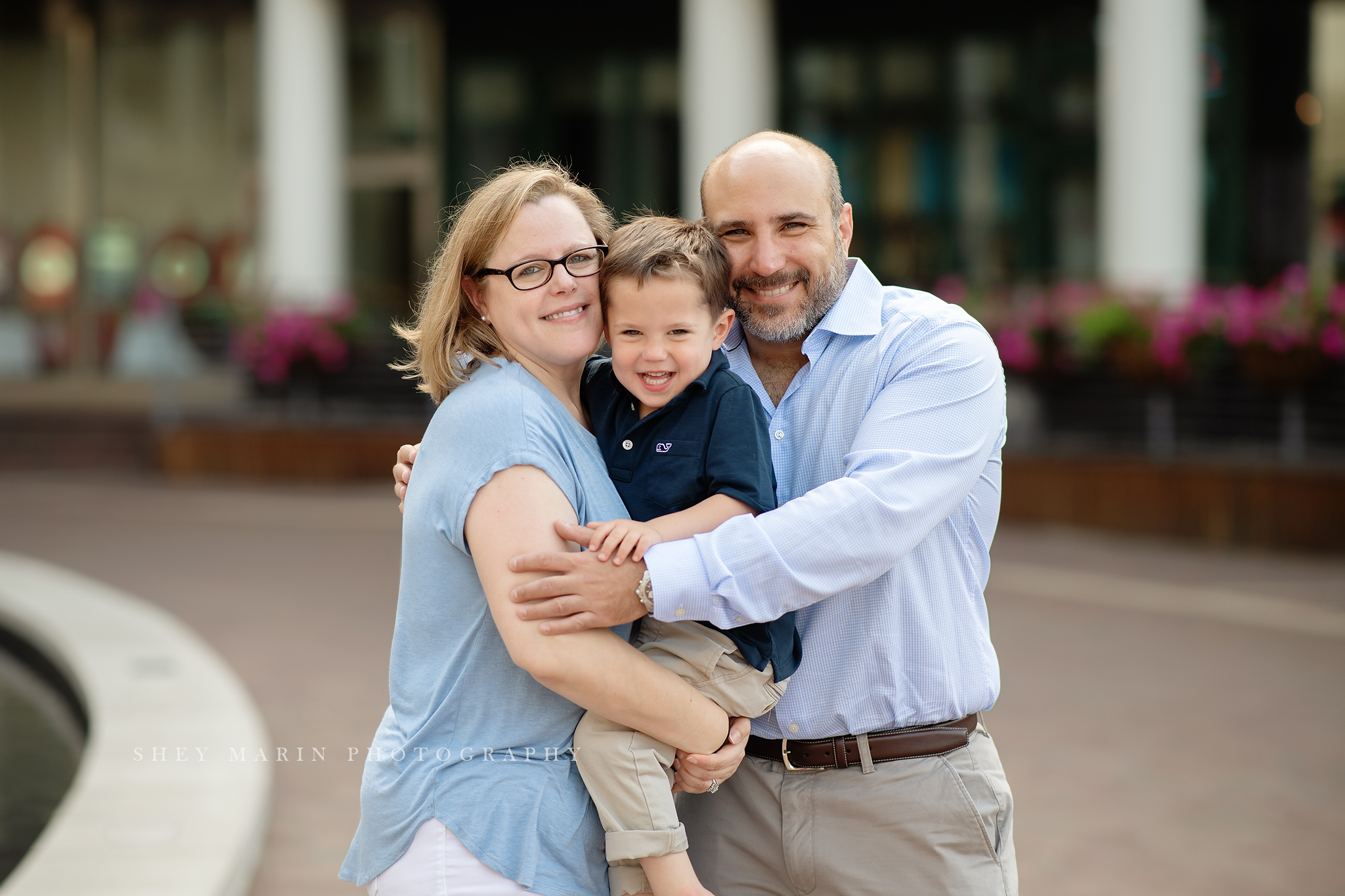 waterfront Georgetown Washington DC family photo session