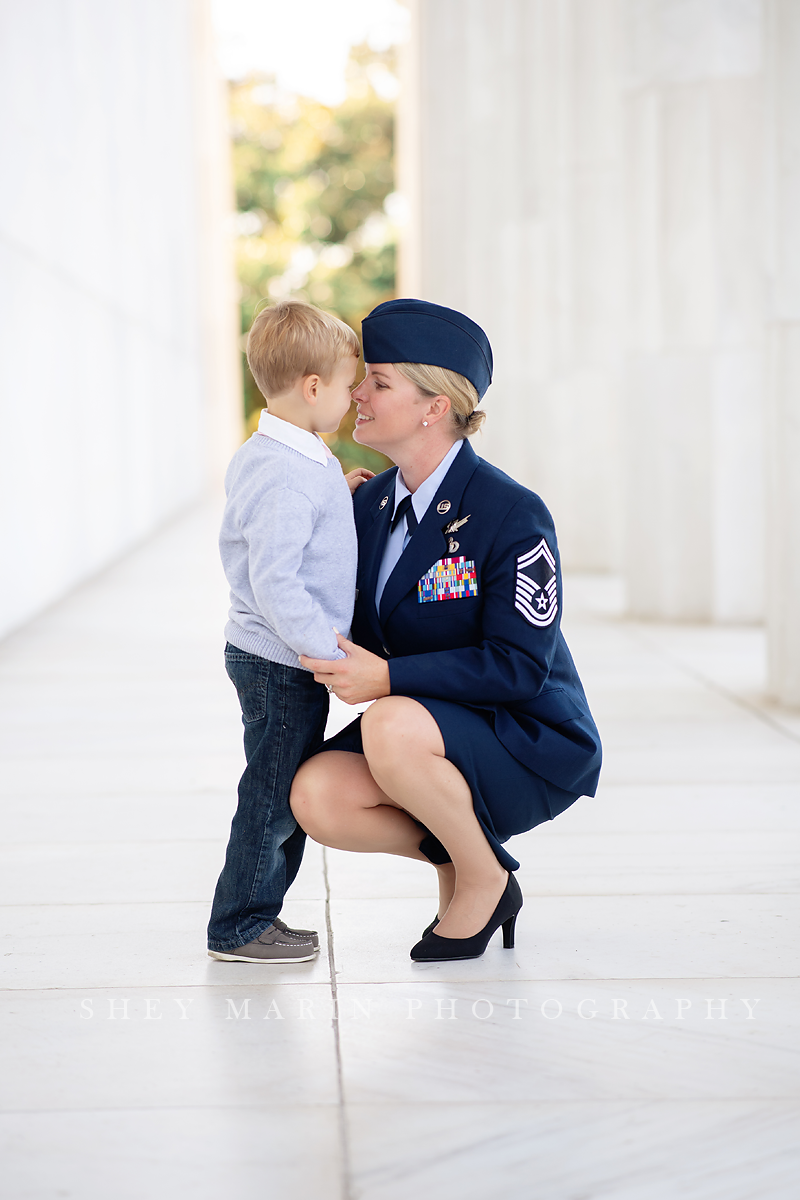 military uniform photosession