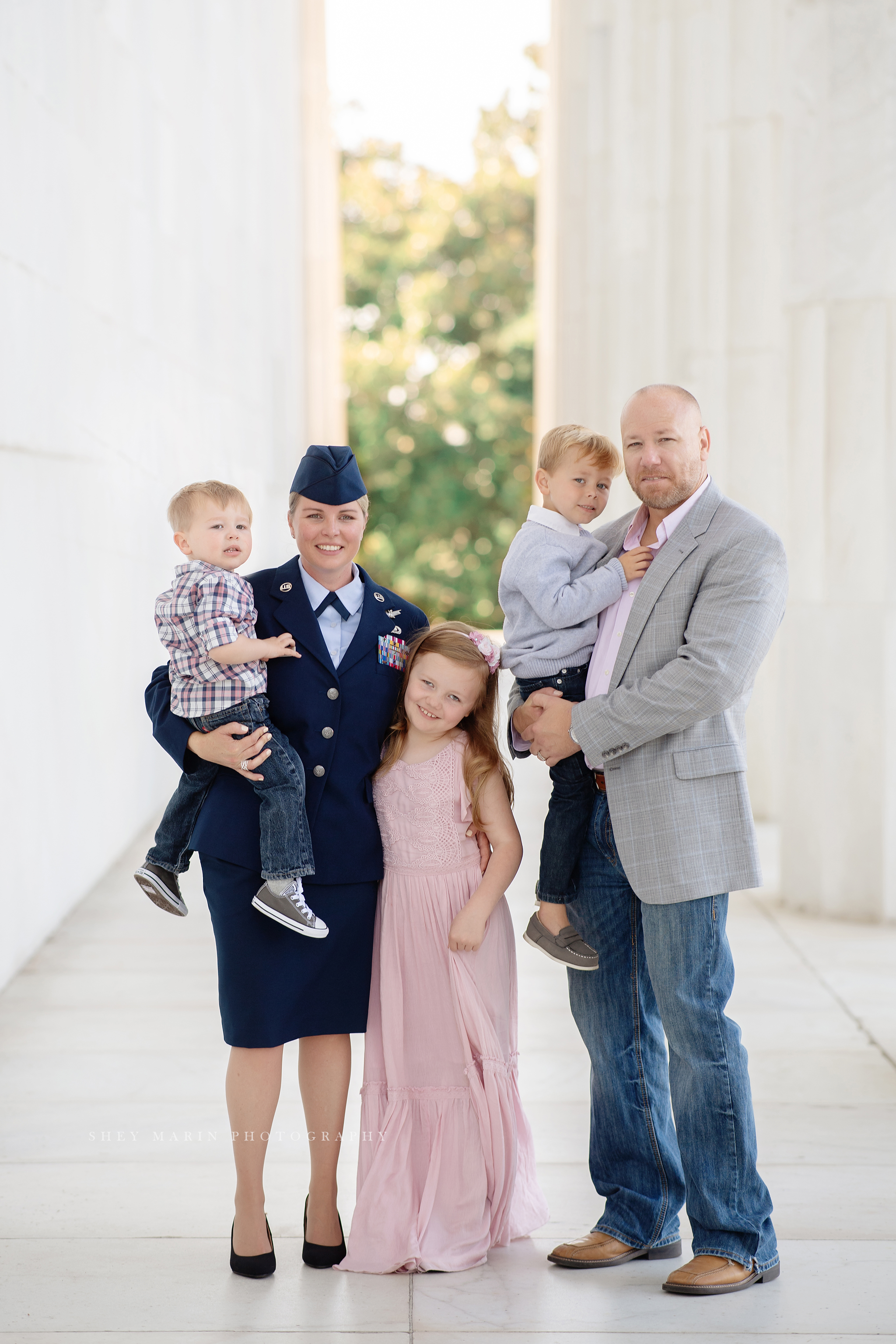 military uniform retirement photosession