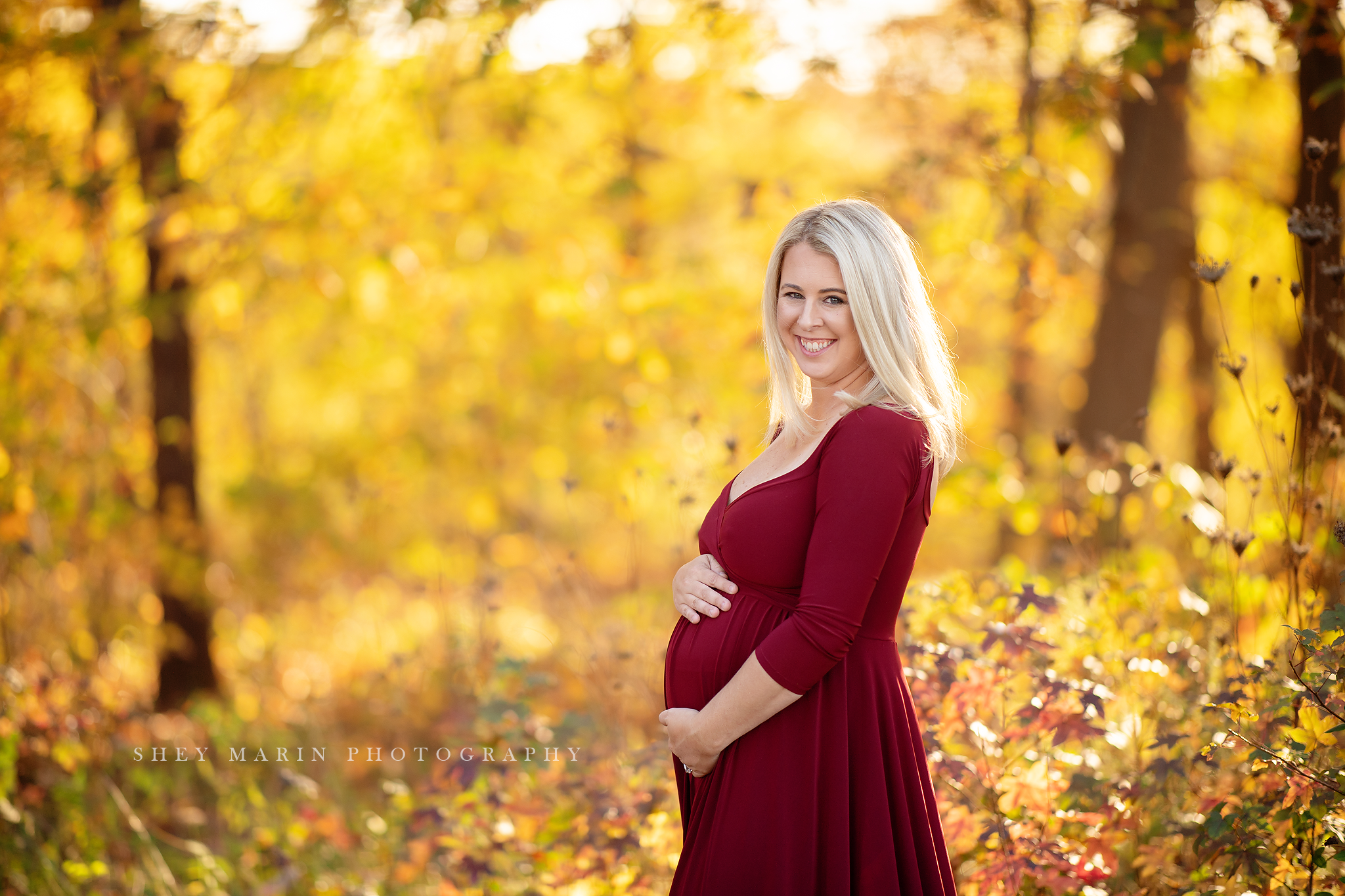 fall foliage maryland photo session