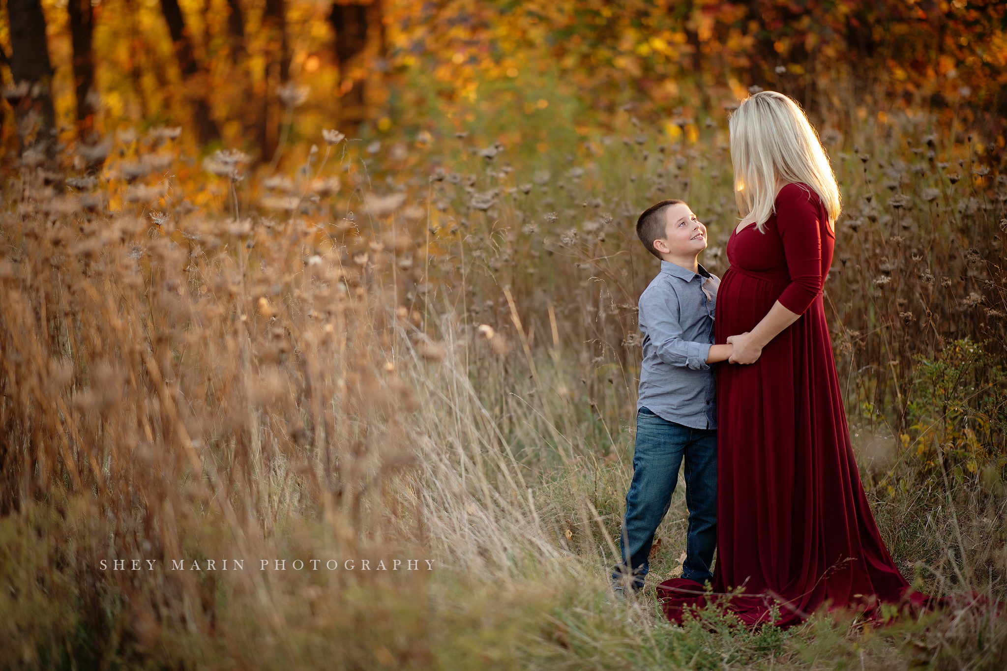 fall foliage maryland photo session