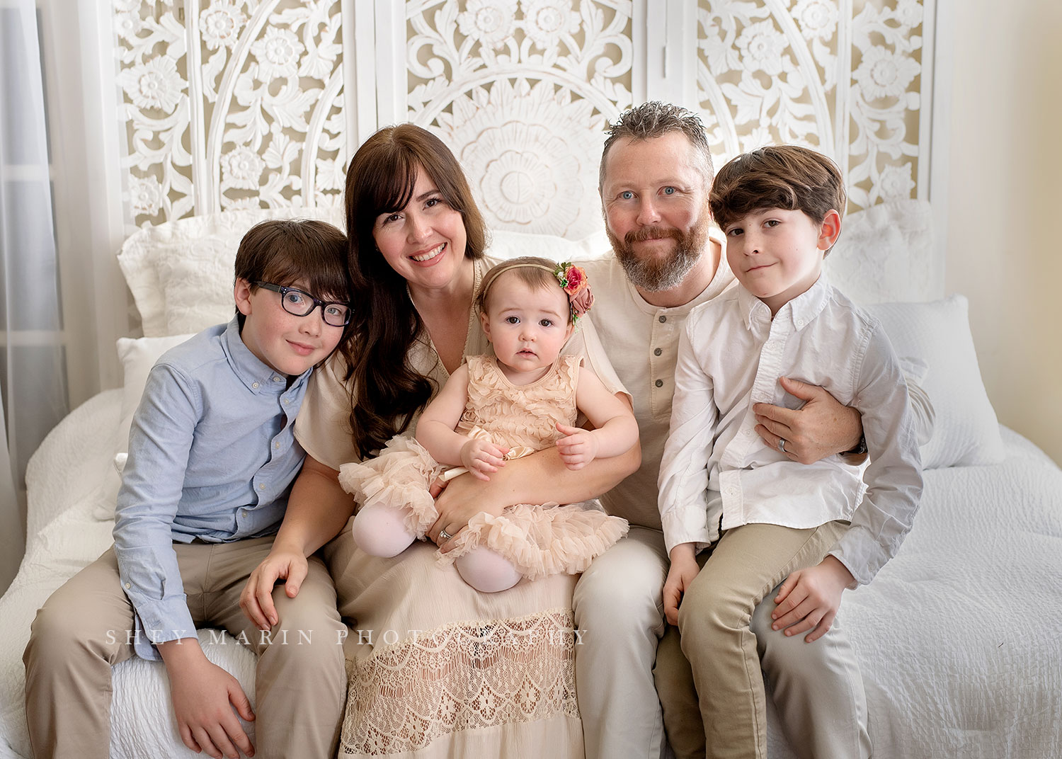 cake smash first birthday photo session